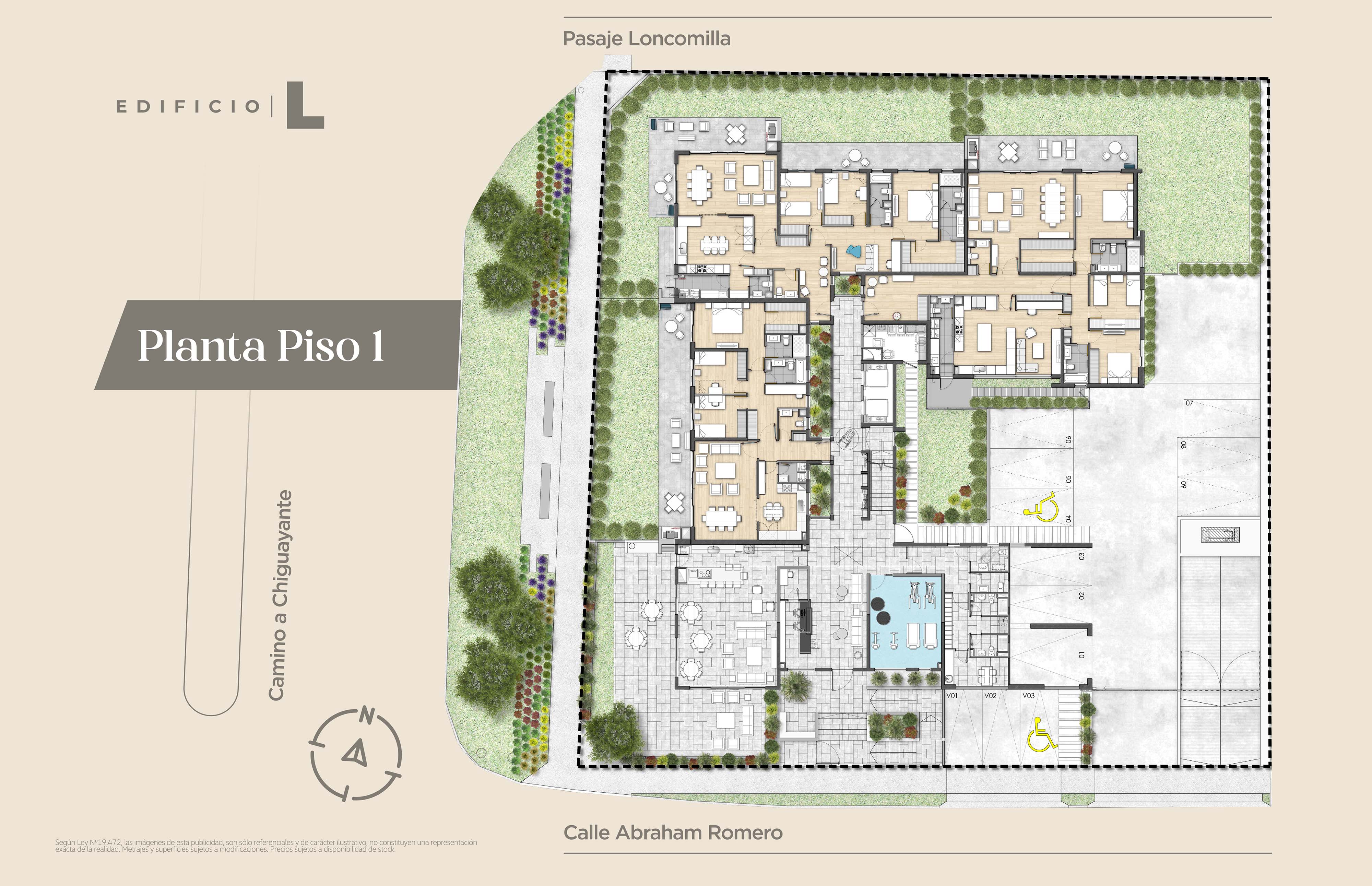 Edificio L - Piso 1